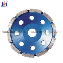 4 Inch Diamond Segment Grinding Cup Wheel Single Row Disc